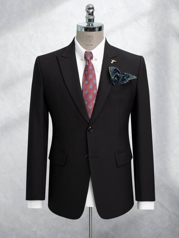 Áo Vest Đen Cao Cấp Form Slimfit TGS384